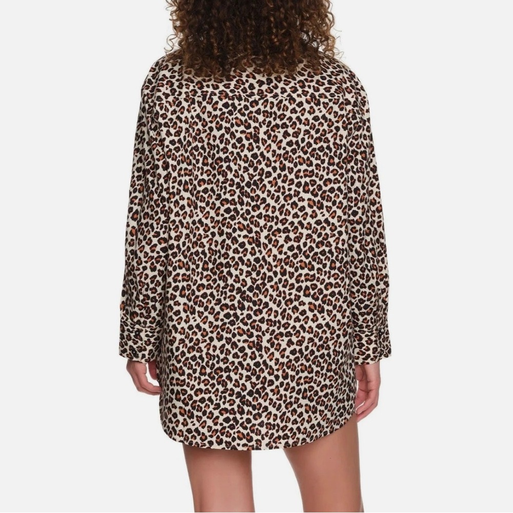 Loft Animal Print Two Piece Pajama Set, Size XL - NIP - Picture 4 of 9
